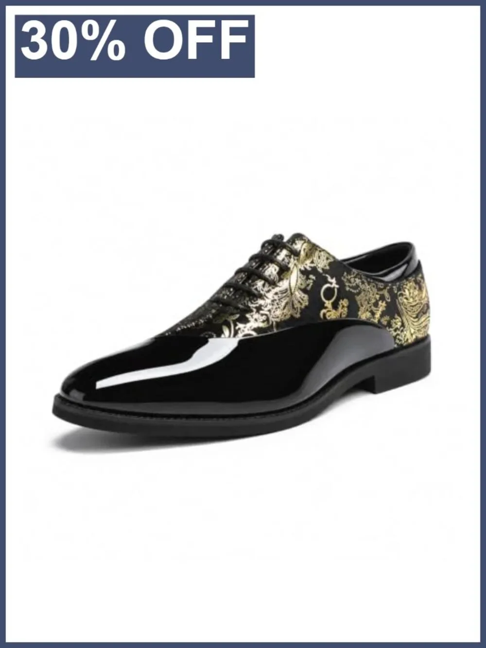 Patent Velvet Oxford Formal Tuxedo Dress Shoes